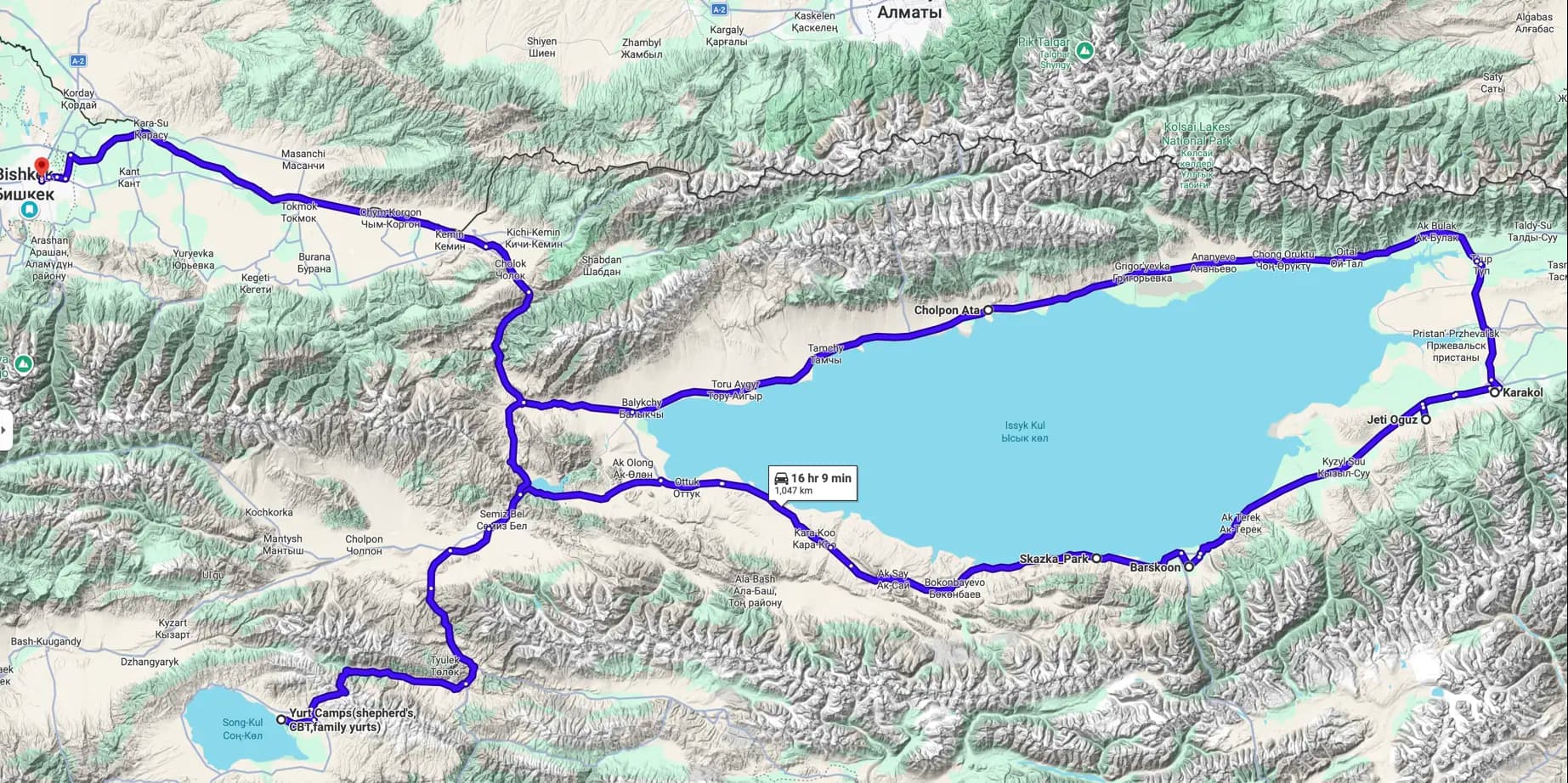 Route map 3